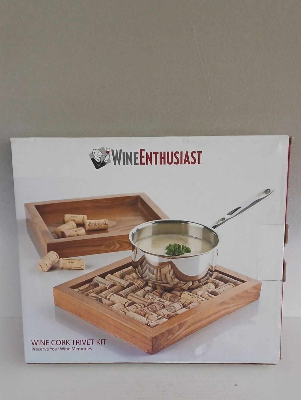 Wine Enthusiast Wine Cork Trivet Kit
